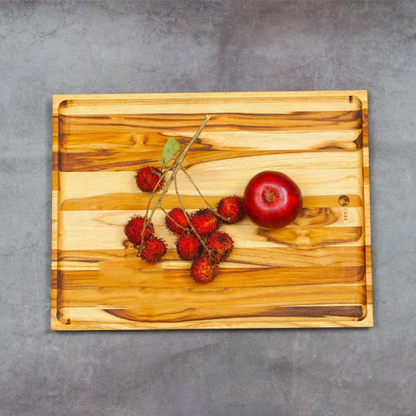 Khay gỗ Teak hình chữ nhật