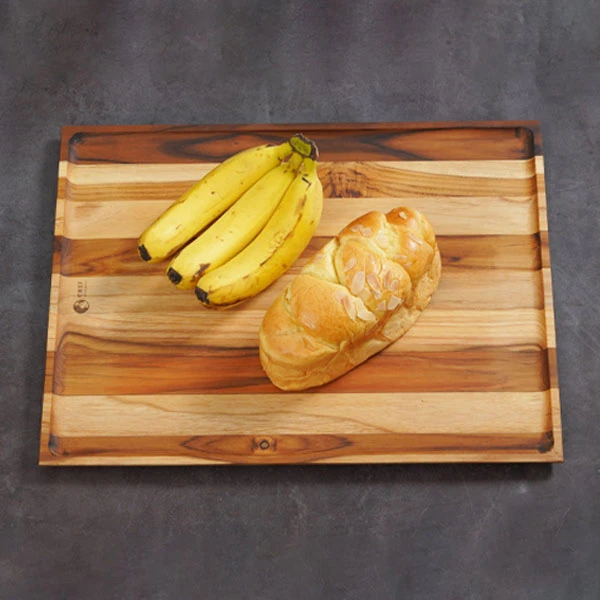 Khay gỗ Teak hình chữ nhật