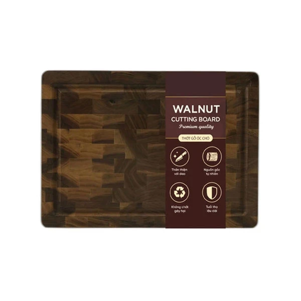 Thớt gỗ óc chó Walnut size