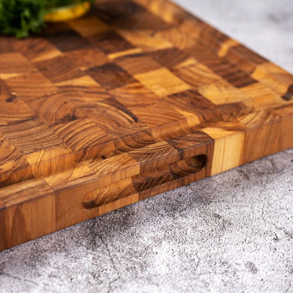 Thớt gỗ Teak hình chữ nhật