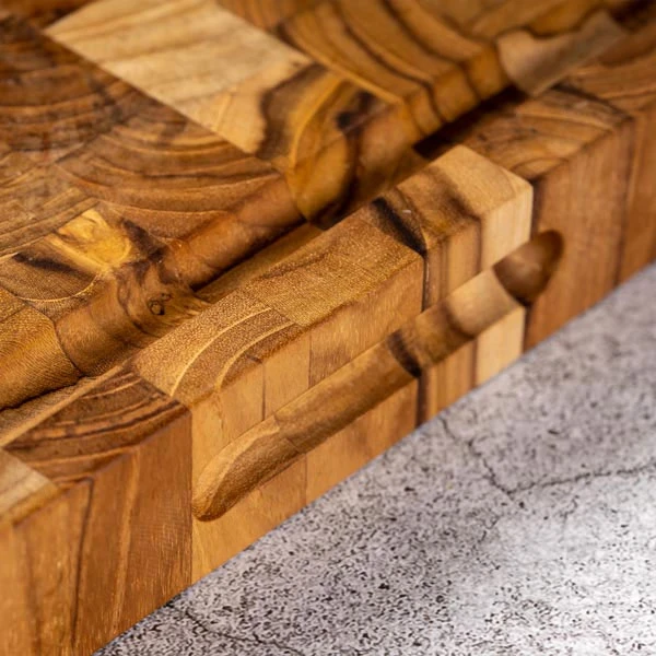 Thớt gỗ Teak hình chữ nhật