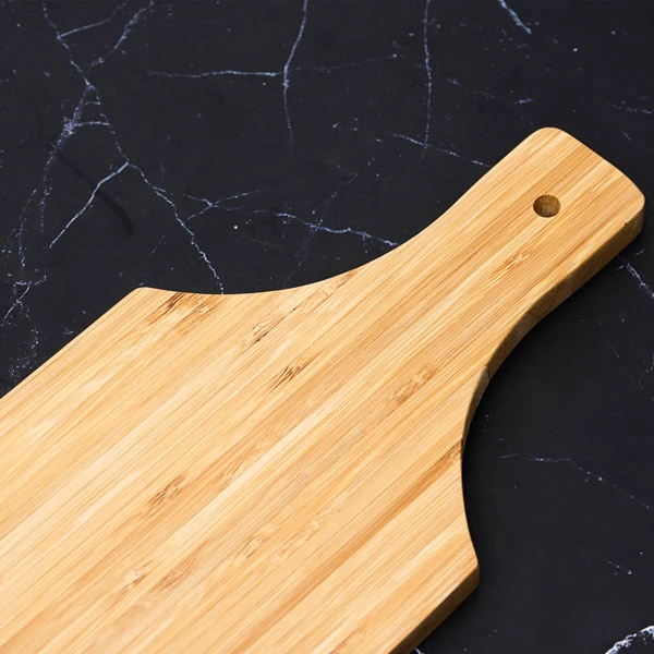 Thớt tre hình chữ nhật có tay cầm