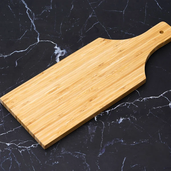 Thớt tre hình chữ nhật có tay cầm