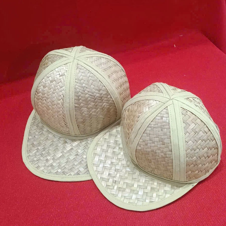 Mũ lưới trai đan tre thủ công