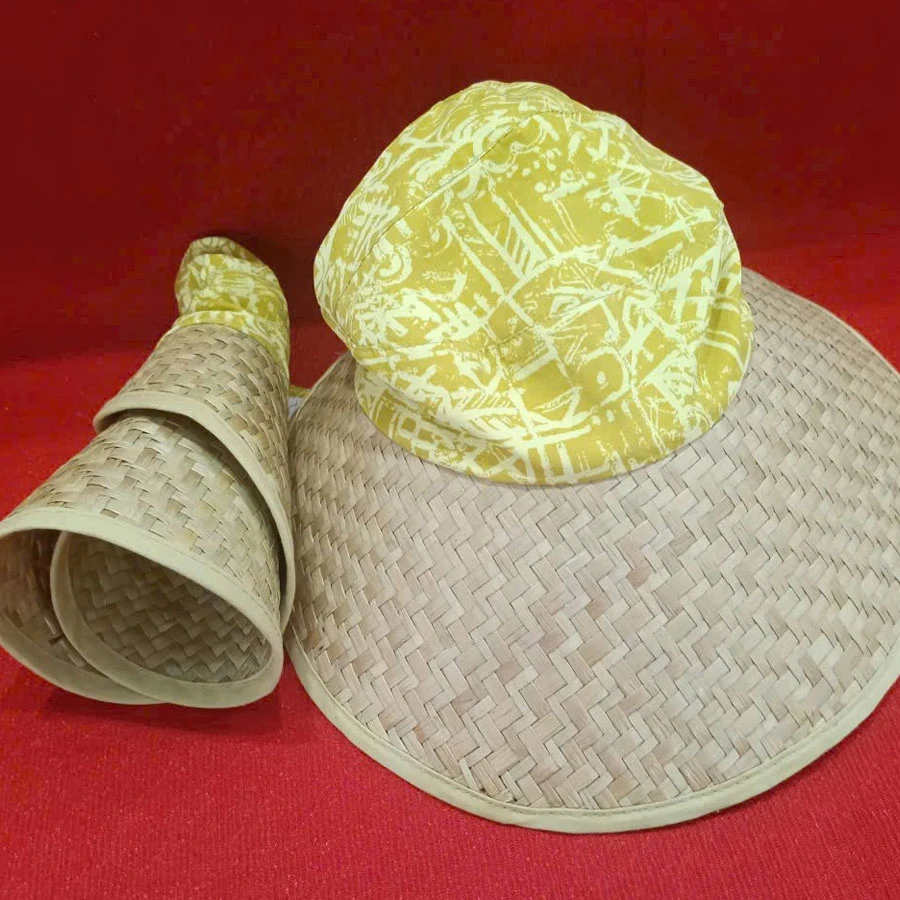 Nón tre gấp gọn thủ công