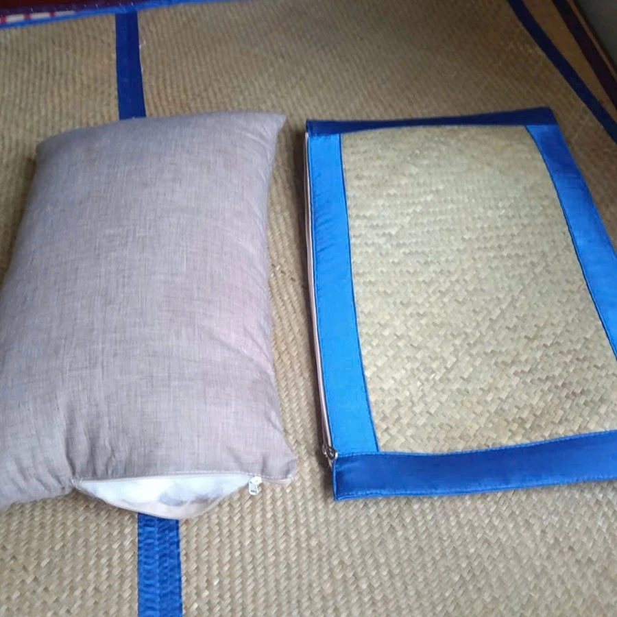 Gối chiếu tre thủ công